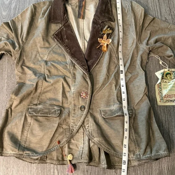 Aratta Silent Journey Colonel Jacket/Blazeer NWT - Picture 12 of 16